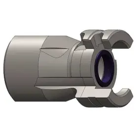 P4F4 DIXON Female Thor Nipple Npt Steel