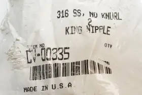 RST-25 DIXON Steel Npt Hose Barb Knurl #2