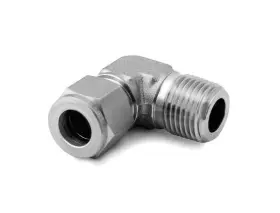 4-8N-S DK-LOK Tube Mnpt Male Elbow Fitting Dlm