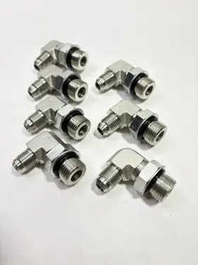 6801-06-08 DOF HYDRAULIC Adapters Jic Flare Male Orb Ring