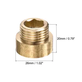 617662297374 DUEFIXING Female Male Extension Pipe Fittings #3