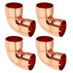 640283202755 DUEFIXING Elbow Copper Fitting Solder Pure