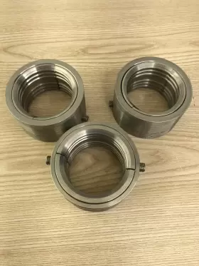 140-01-1-1-447778 DUR LOK Split Pipe Coupler Lock Ring Weld