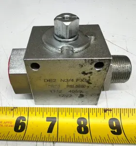 DE2-34N-FXM DYNAMIC High Pressure Ball Valve Handle Npt