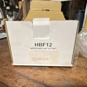 HBF12 DYNAMIC FLUID COMPONENTS Breather Cap Npt Male Female
