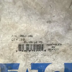 Eaton 06u-106 Straight Crimp-to-crimp Female-to-female Hose Fitting Eaton 06u-106 Straight Crimp-to-crimp Female-to-female Hose Fitting