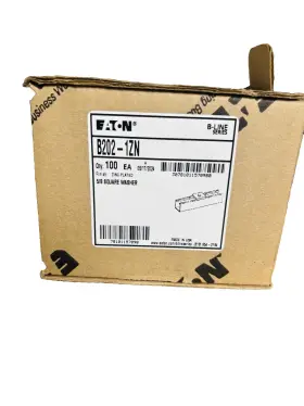 B202-1ZN EATON B-LINE Hole Square Washer Zinc Bolt