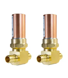 220-2 EFIELD Pex Crimp Connection Tee Water Copper Hammer Ar