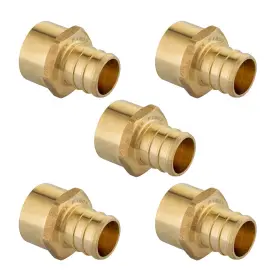 B085BMGW7Q EFIELD Pex Female Npt Thread Adapter Barb Crimp