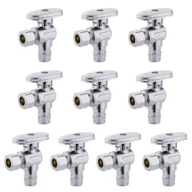 B091NYGVSN EFIELD Angle Valve Pex Inlet Turn Od Compression