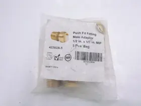 42202A-5 EFIELD HOGER Pack Adapter Push Connect Fitting Pvc