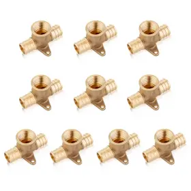 UC-FVK8-0RJF EFIELD Pack Pex Female Npt Ear Tee
