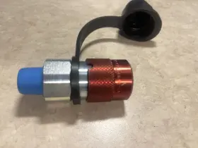 FR400 ENERPAC Flush Female Hydraulic Coupler High Flow Leak #3