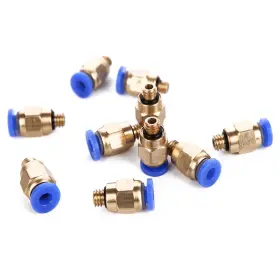 002-006-002 EOWPOWER Pneumatic Straight Fitting Joint Copper