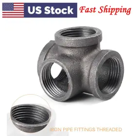 996812215490 EPARTS Outlet Tee Iron Pipe Fitting Water Supply
