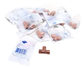 683264326408 EPC Copper Tee Fitting Sweat