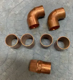 W-1652 EPC/NIBCO Copper Sweat Fittings