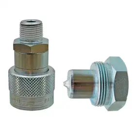313044386369 ESCO Hydraulic Hose High Flow Coupler Male Kit