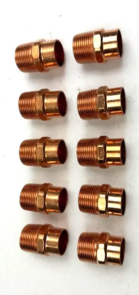 CP604HD34 EVERFLOW Copper Cup Mpt Adapter