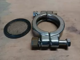 9788 EXTRACTOR DEPOT Clamp Sanitary End Adapter #3