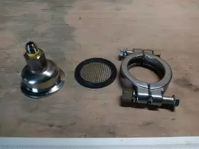 9788 EXTRACTOR DEPOT Clamp Sanitary End Adapter