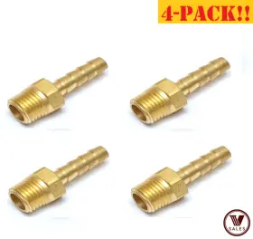 125-4B FASPARTS Male Npt Barb Hose Straight Fitting