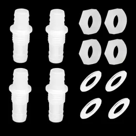 05140 FEELERS Hose Barb Bulkhead Fitting Hex Barbed