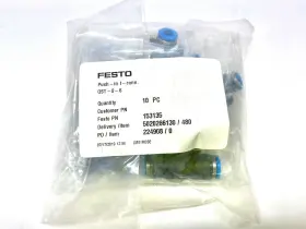 1531135 FESTO Pneumatic Push Tee Connector