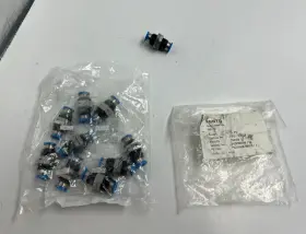 153159 FESTO Pack Push Bulkhead Connector Tube Od