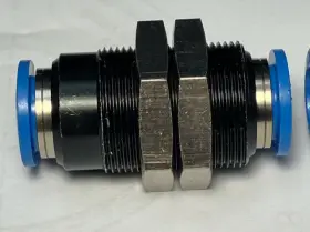 QSS-10 FESTO Push Bulkhead Connector #2