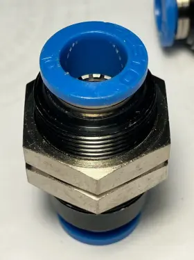 QSS-10 FESTO Push Bulkhead Connector #3