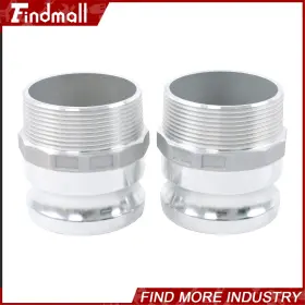 1261234 FINDMALL Camlock Fittings Cam Groove Hose Plug Npt
