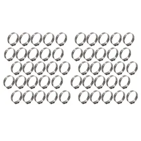 LAW7170 FINDMALL Steel Clamp Cinch Ring Crimp Pinch Fitting
