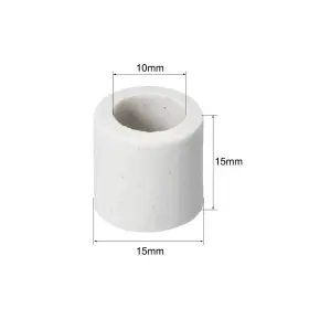 619668386878 FIPUX Ceramic Insulation Tube Single Porcelain #2