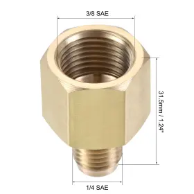 639664360269 FIPUX Pipe Fitting Flare Male Female Thread #3
