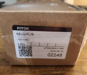 SS-LU-FL16 FITOK Tube Od Steel Fitting Union Elbow