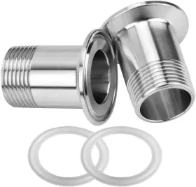 2201900 FITVELL Steel Sanitary Pipe Fitting Npt Male Thread
