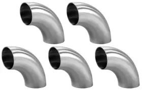 G2WCL74M FNW Sanitary Butt Weld Steel Elbow Pipe Fitting