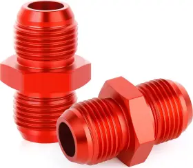 JQ-395S GASHER Male Flare Coupler Union Straight Fuel Hose