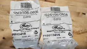G25106-0608 GATES Hydraulic Fitting Megacrimp