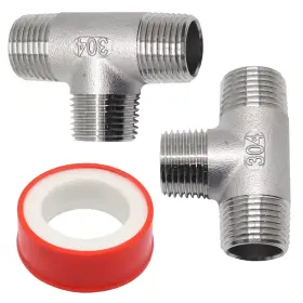 PIPE6120 GDFYMI Pipe Casted Male Tee Fitting Steel Npt