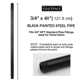 782901876655 GEILSPACE Pack Pipe Steel Standard Th #2