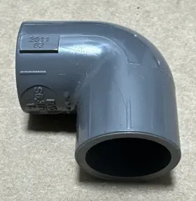 0745559 GEORG FISCHER Box Pvc Elbow #2