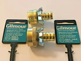 7462T21 GILMOUR Garden Hose Water Fittings Set
