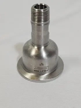 21MP-G150-050 GLACIER TANKS Clamp Mnpt Adapter Sanitary Terpp