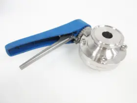 BTH-G075-SIL GLACIER TANKS Butterfly Valve Clamp Silicone