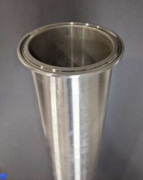 SP-G300-024 GLACIER TANKS Sanitary Clamp Spool Steel
