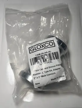 CAM-20-AA-AL GLOXCO Groove Fitting Spool Adapter Male CAM-20-AA-AL GLOXCO Groove Fitting Spool Adapter Male