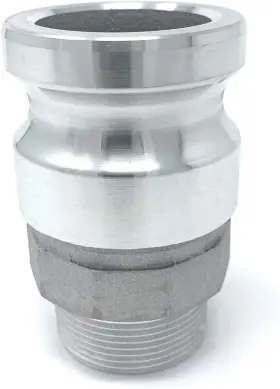 CAM-2015-FR-AL GLOXCO Groove Reducer Male Camlock Adapter