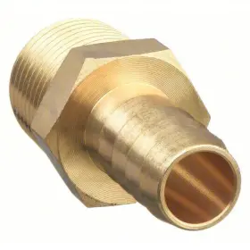 6AFN9 GRAINGER Pack Straight Fitting Barb Male Npt